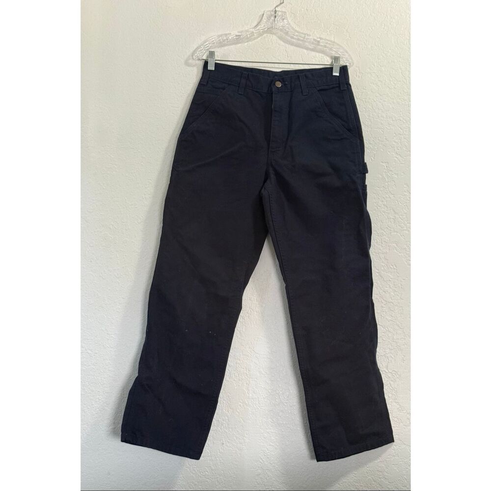 Carhartt B11 MDT Men’s Pants, Navy Duck Canvas, Dungaree Fit, Size 30x30